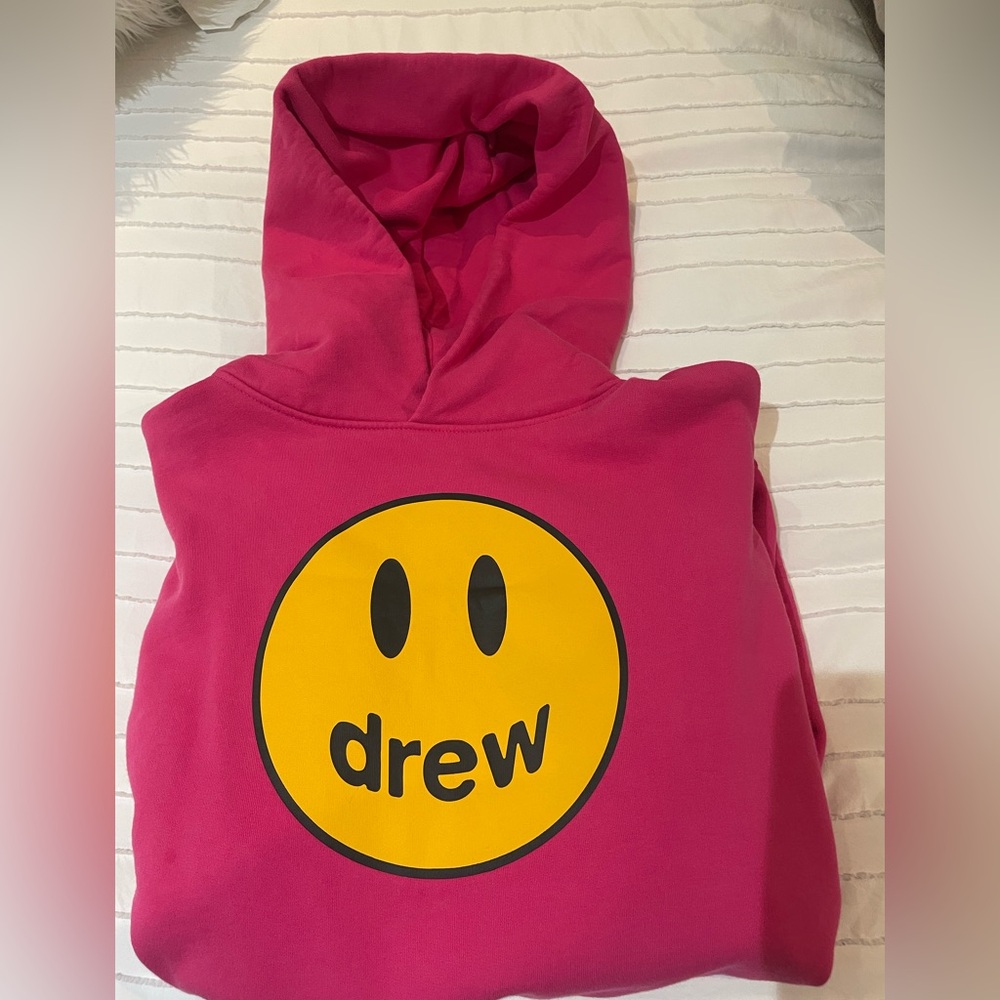 Drew house mascot hoodie hot pink